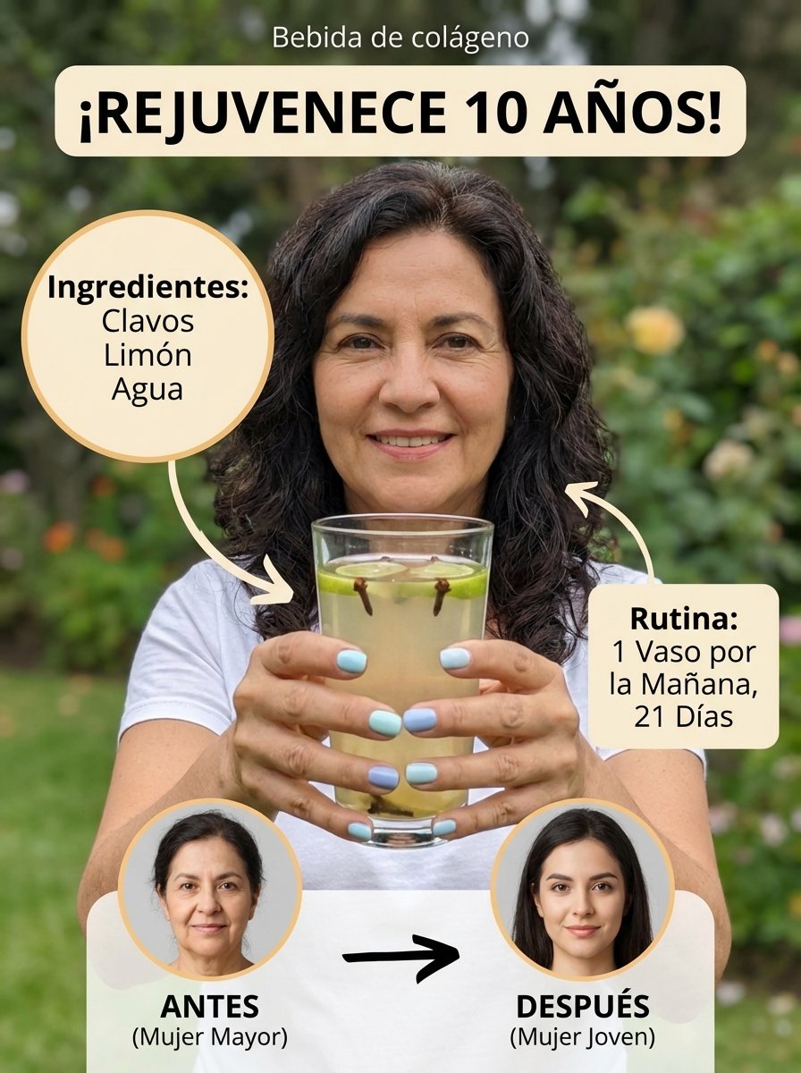 ¡Elixir de Juventud Casero! La Bebida de Colágeno que Elimina Arrugas y Fortalece Tus Articulaciones en Tiempo RÉCORD (¡Nadie Te Lo Había Contado!)