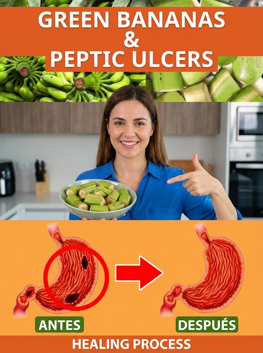 ¡Un Vaso al Día! El Remedio Natural OCULTO que Sanó Úlceras Estomacales y H. pylori DESDE ADENTRO (Mi Papá lo Probó)