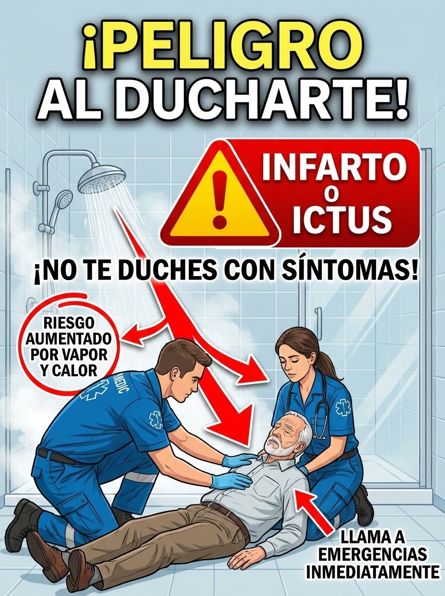 ¡ALERTA MUNDIAL! Tu Ducha Diaria Esconde un Peligro Mortal para tu Corazón y Cerebro (¡El 80% es EVITABLE!)