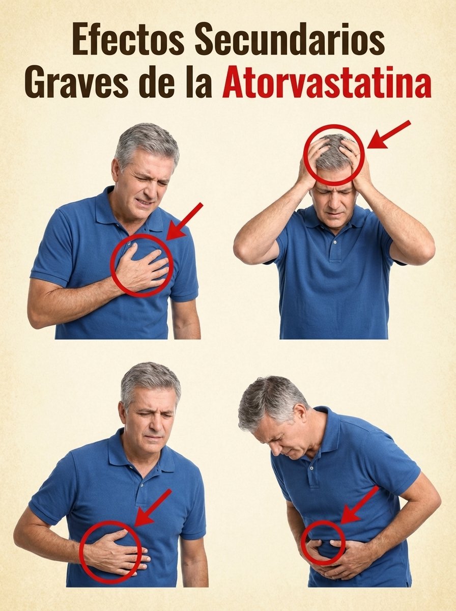 ¡URGENTE! ¿Tomas Atorvastatina? Tu Cuerpo Te Envía Estas 7 Señales de Alerta que NUNCA Debes Ignorar
