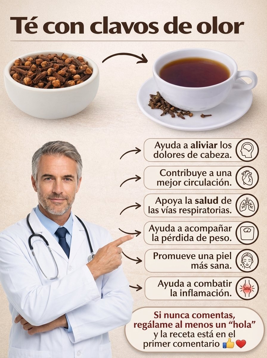 💥 ¡El Secreto Mejor Guardado de tu Cocina! 10 Beneficios del Té de Clavo que Revolucionarán tu Salud y Energía Desde Hoy