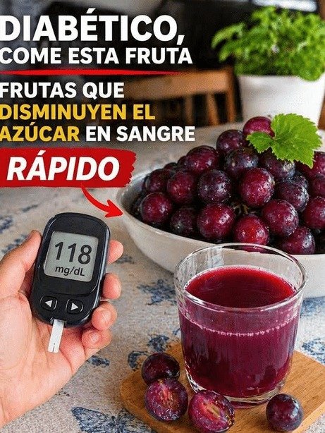 ¡Diabético y Amante del Dulce? Descubre las 5 Frutas 'Prohibidas' que SÍ Puedes Comer (La Última es CLAVE)
