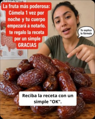 El Secreto que Nadie Te Cuenta: ¿Qué Pasa en TU CUERPO si Comes TRES Dátiles CADA DÍA? ¡Te Sorprenderá!