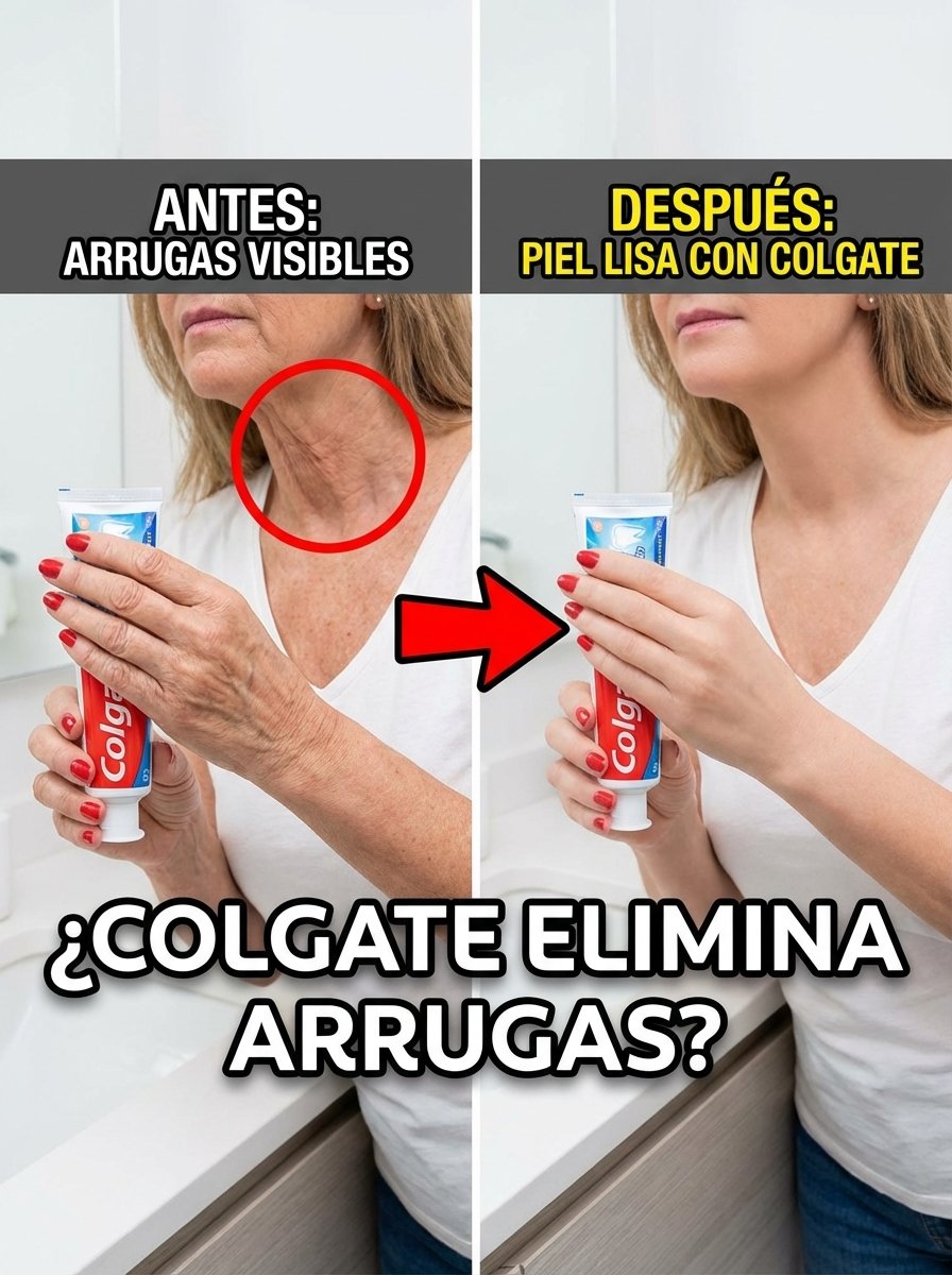 ¡ALERTA VIRAL! ¿Colgate es el Nuevo Secreto Anti-Arrugas? La Verdad que Nadie te Dice (y por qué deberías leer esto AHORA)