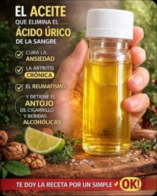 ¡Alerta Salud! El Aceite Natural VIRAL que Está Reduciendo el Ácido Úrico de Miles: ¿El Remedio Casero Definitivo?