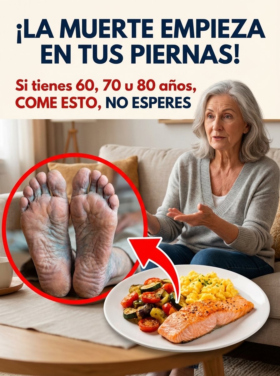 ¡Alerta Roja en tus Piernas! Si Tienes Más de 60, ESTOS 5 Alimentos Son Tu Única Oportunidad de Decir Adiós a los Calambres (¡Resultados en 7 Días!)