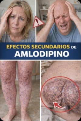 ¡Detente! Si Tomas Amlodipina, Estos 12 Efectos Secundarios Ocultos Podrían Estar Arruinando Tu Vida (Y el Truco Final te Salvará)