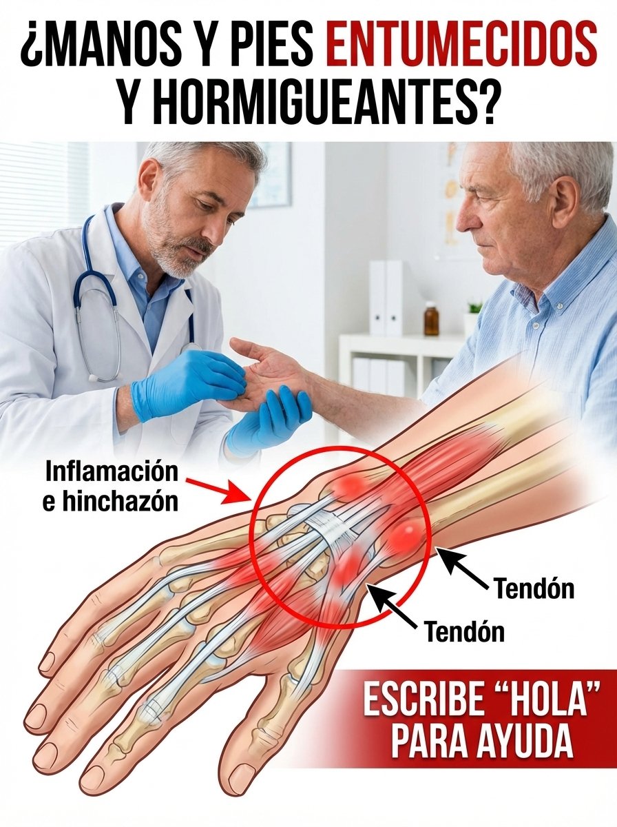 ¡ALERTA! Tus Manos y Pies Te Hablan: Descubre las 5 Causas Secretas del Hormigueo y el Hábito Diario Que Lo Detiene Para Siempre