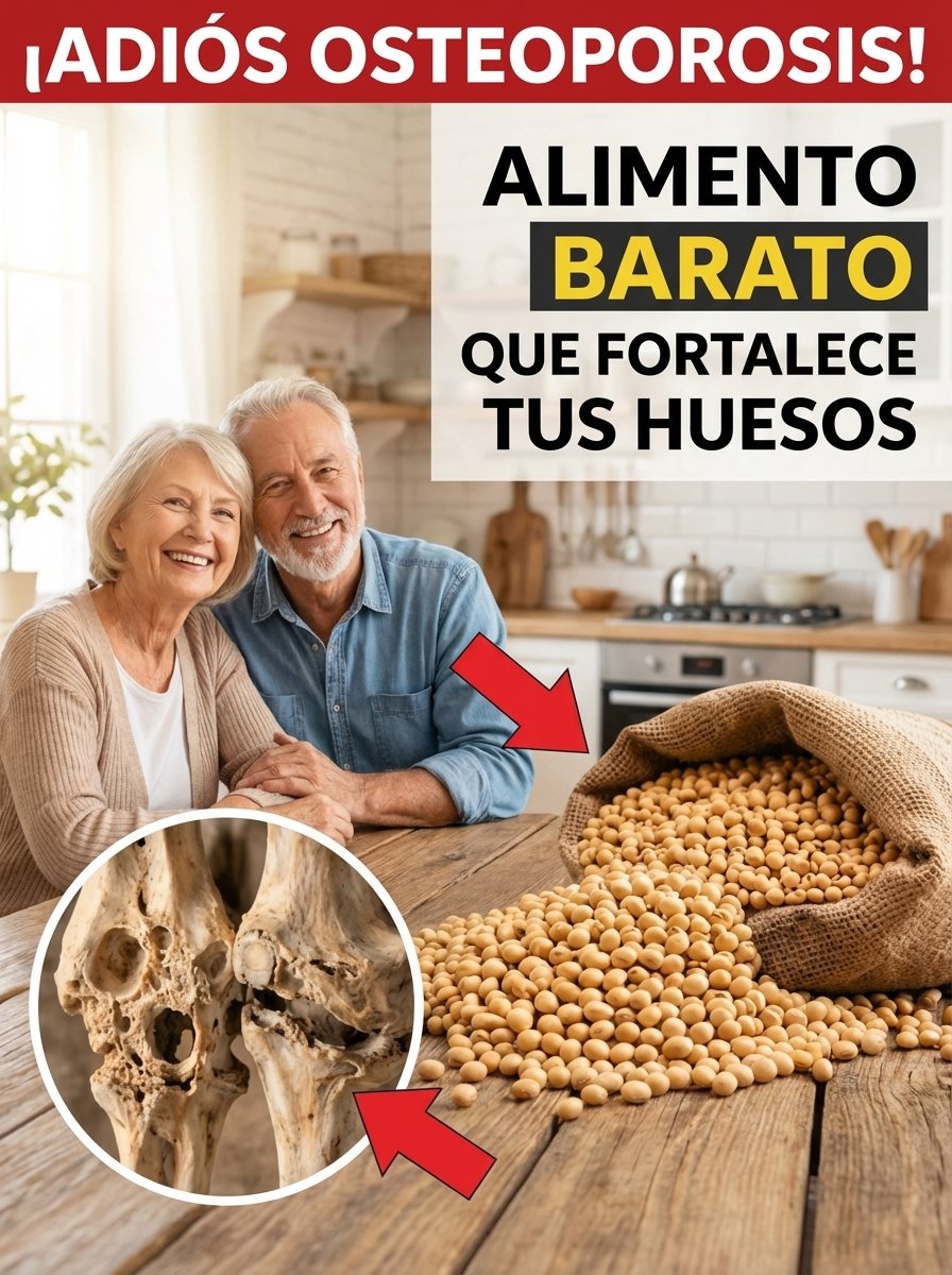 ¡URGENTE! El Alimento Barato que Nadie Te Cuenta para Blindar Tus Huesos y Decirle ADIÓS para Siempre a la Osteoporosis