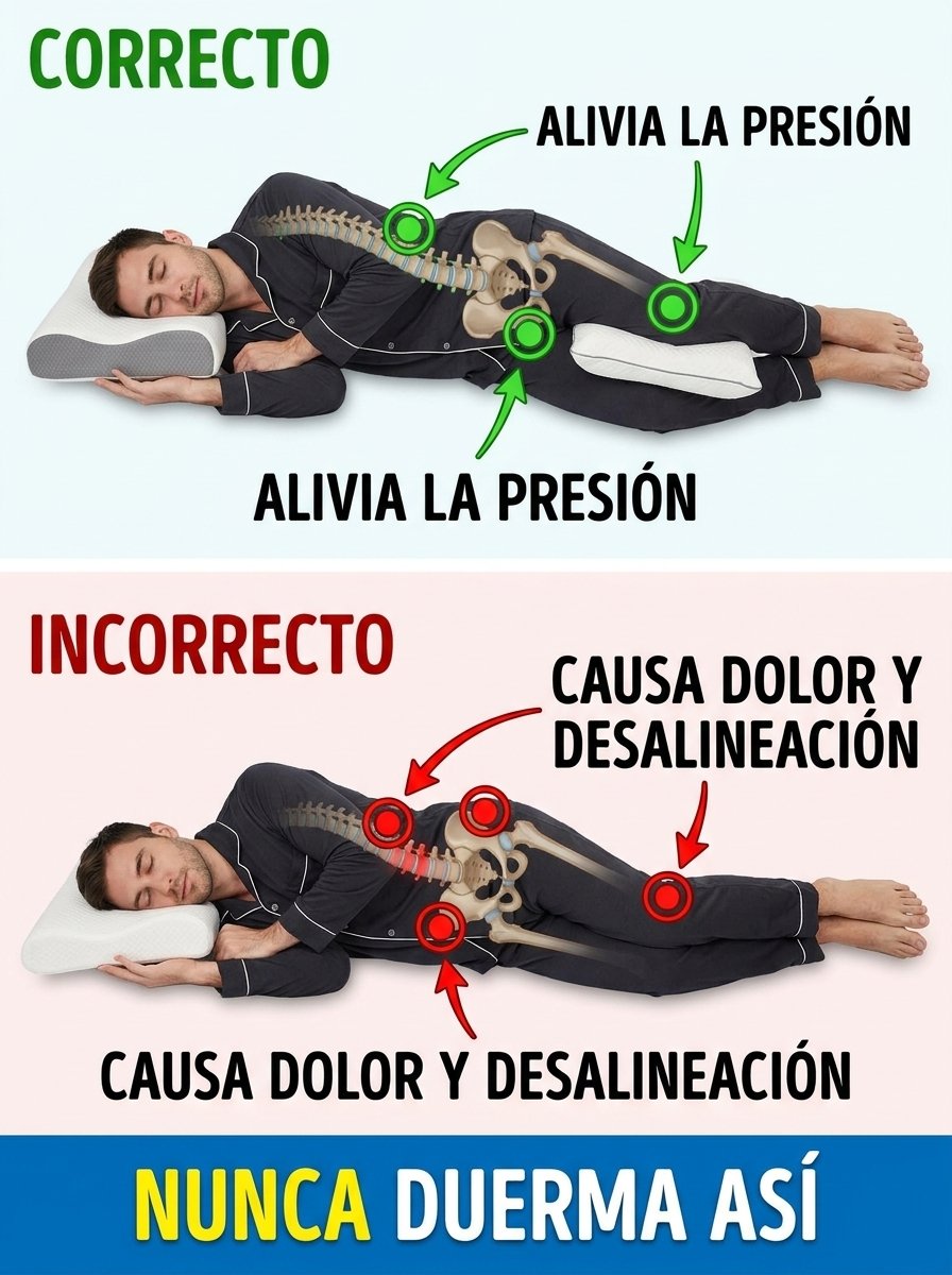 Más de 60 y duermes de lado? El ÚNICO ajuste que transformará tu sueño y aliviará tus dolores (lo que NADIE te ha dicho)