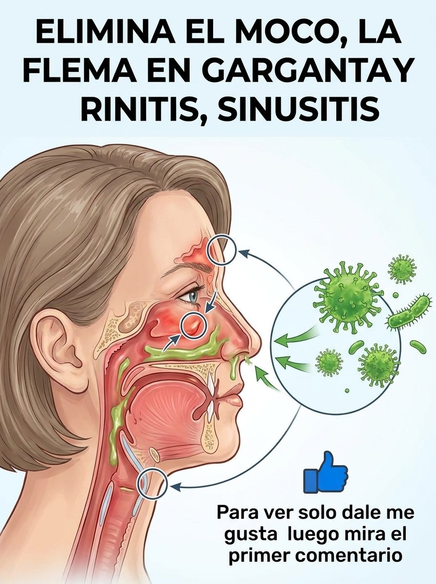 ¡FIN al Moco y la Flema! Descubre los 7 Remedios Naturales que te Harán Respirar Libre al Instante (El #3 es MÁGICO)