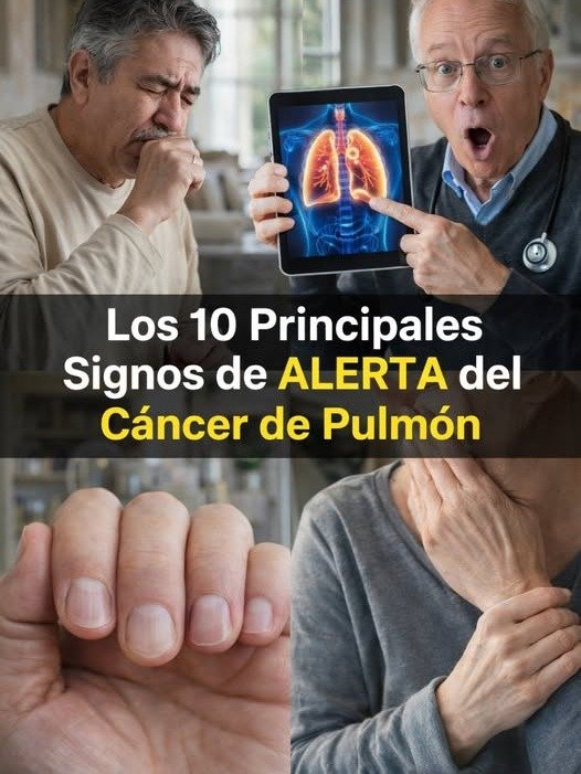 ¡URGENTE! 10 Síntomas SILENCIOSOS de Cáncer de Pulmón que IGNORAS (y que pueden salvar tu vida, ¡aunque NUNCA hayas fumado!)