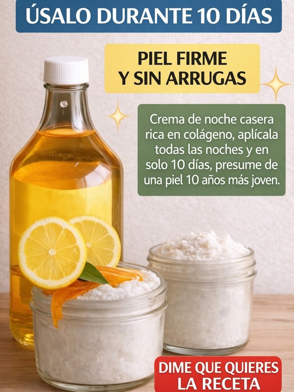 ¡No Gastes Más! El Colágeno Casero de Gelatina y Naranja que Está Borrando Años de tu Piel (El Secreto Viral)