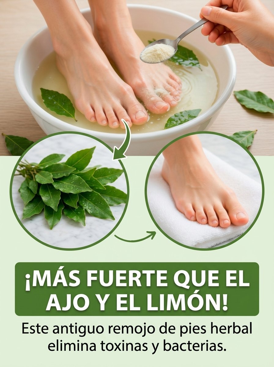 ¡ALERTA! Tu Baño de Pies con Laurel NO Hace lo que Crees: La Verdad Impactante (y sus 5 Beneficios REALES)