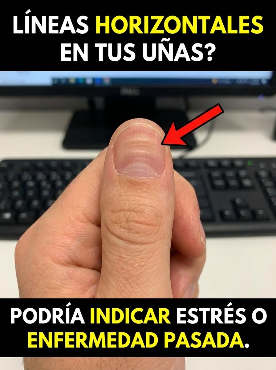 ¡ALERTA! Si tus Uñas Tienen Estas Líneas, Tu Cuerpo Te Está Enviando una Señal CRÍTICA (Podría ser Más Grave de lo que Piensas)