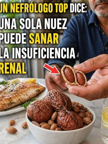 ¡Alerta Riñones! Las 3 Nueces 'Saludables' Que DEBES EVITAR Si Tu Creatinina Está Alta (Y Las 3 Que SÍ Puedes Comer)