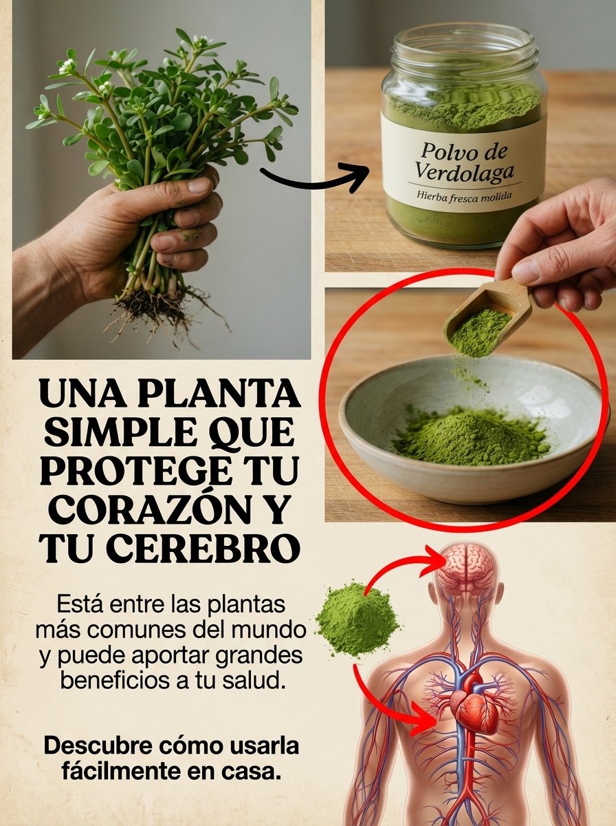 ¡No la ignores más! Esta 'mala hierba' es el 'ORO VERDE' secreto que tu salud necesita (y cómo usarla HOY)