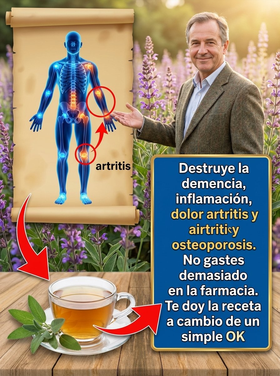 ¡El Secreto Ancestral Revelado! 7 Poderes Ocultos de la Salvia que Transformarán Tu Salud (y Cómo Usarlos HOY)