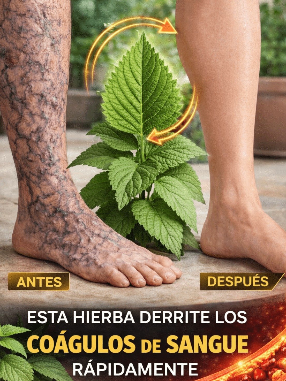 Si tienes +40 y tus piernas gritan '¡Auxilio!', estas 6 hierbas son el secreto viral para sentirte ligero (¡y nadie te lo ha contado!)