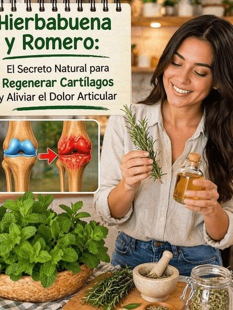 El SECRETO de la Hierbabuena y el Romero para tus Rodillas después de los 50 (¡Y el error FATAL que debes evitar!)