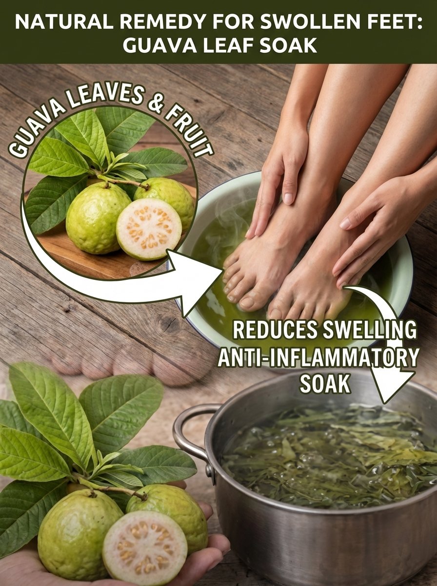 ¡No te lo vas a creer! El SECRETO milenario de las hojas de guayaba que ELIMINA la retención de líquidos en DÍAS (y nadie te ha contado)