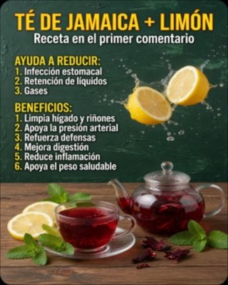 ¡El Secreto Saludable que NADIE Te Contó! 9 Razones por las que el Té de Hibisco y Limón Transformará tu Cuerpo HOY