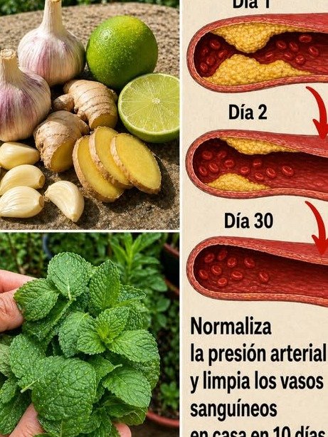 ¡El SECRETO MEJOR GUARDADO para tu Corazón! Descubre el Poder de Menta, Alcachofa, Ajo y Cúrcuma que NADIE te ha contado
