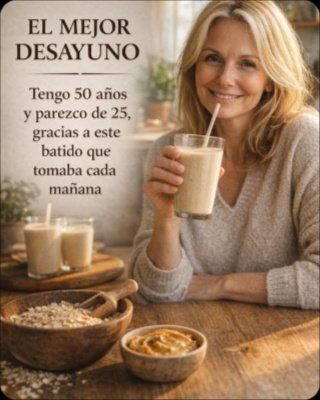 ¡El Batido Viral que Te Hará Sentir y Lucir 10 Años Más Joven! Despierta Piel Radiante y Energía Sin Límites