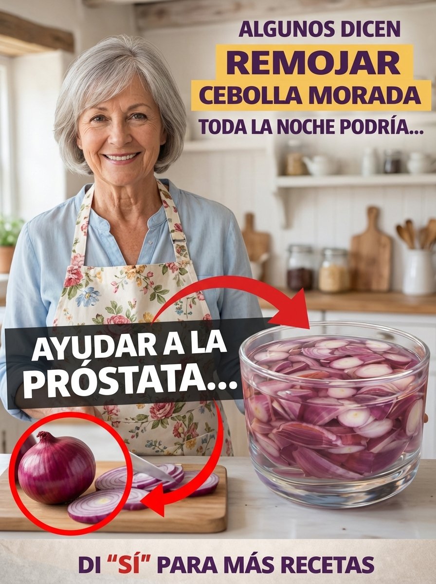 ¡ALERTA! El Error Común con la Cebolla Morada por la Noche que DEBES Evitar (Si Tienes Más de 50)