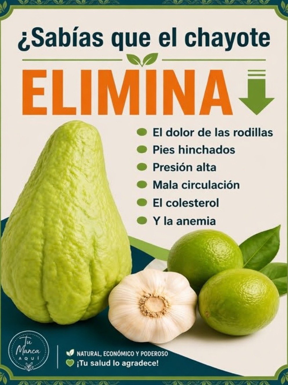 ¡Alerta! Tu Salud NO Será la Misma Después de Probar ESTE Elixir Secreto 🥒🍋 Chayote, Ajo y Limón: La Mezcla Revolucionaria Que Debes Conocer YA