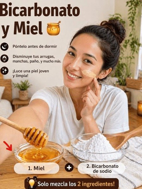 ¡ALERTA! Si Usas Bicarbonato y Miel en Tu Cara, ESTO es lo que NADIE Te Dice (y Podría Estar Destruyendo Tu Piel)
