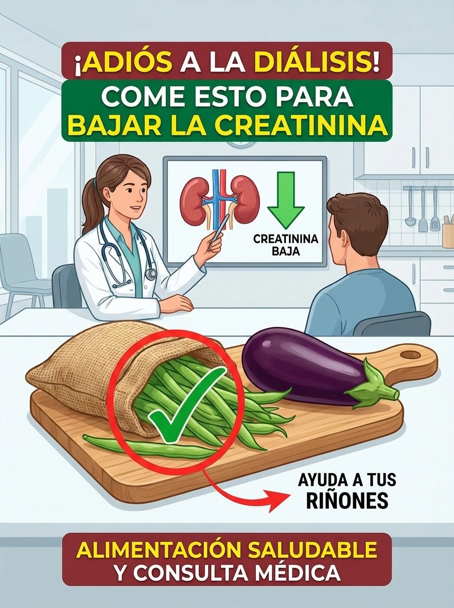 ¡Alerta Urgente! ¿Creatinina Alta? 5 Verduras 'Inofensivas' Que ESTÁS Comiendo y Podrían Estar Dañando Tus Riñones Lentamente