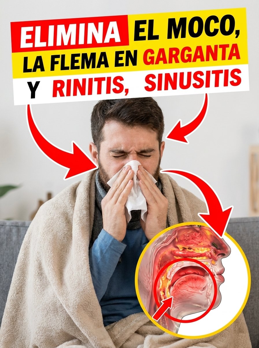 Adultos Mayores: ¿Cansado del Moco? ¡El Secreto Mexicano para una Respiración Ligera que NUNCA te Contaron!