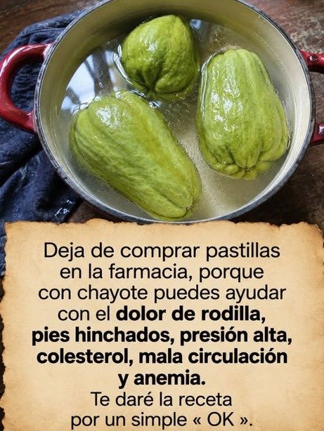 ¡El Remedio Natural que Nadie Te Cuenta! Chayote y Limón: Adiós al Dolor, Anemia y Mala Circulación.