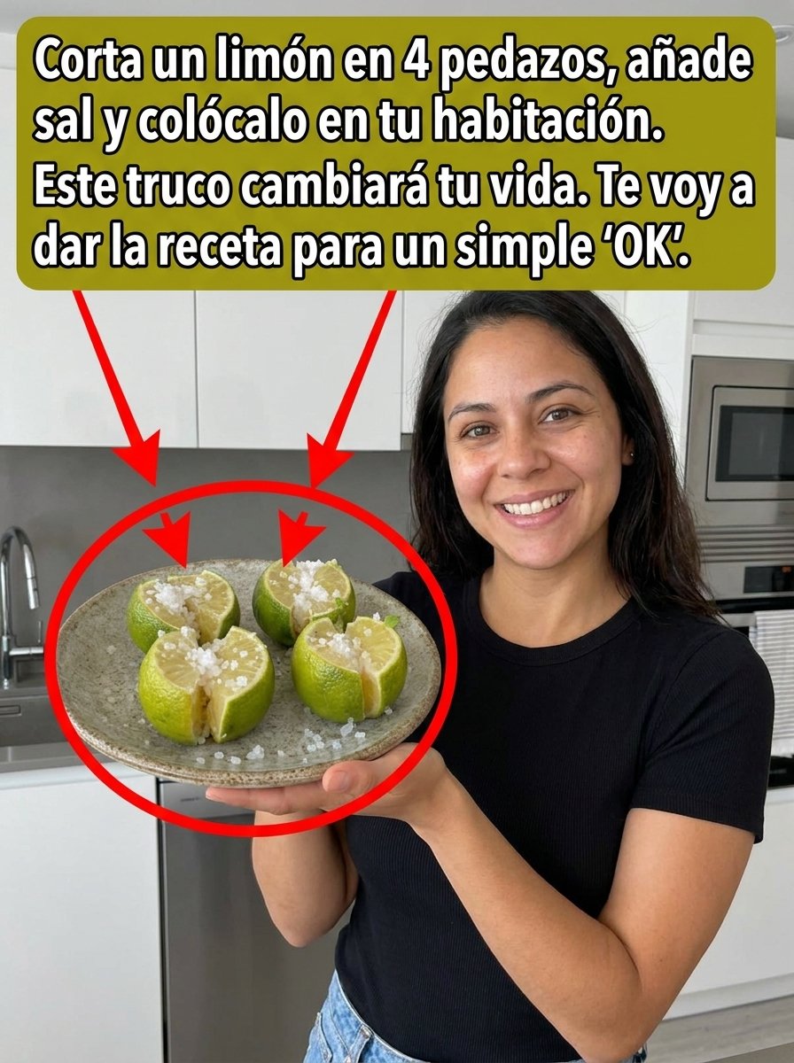 ¡Adiós Malas Vibras! El Secreto de Limón y Sal que MILLONES Usan para Limpiar su Hogar y Atraer Paz (¡Descúbrelo Ahora!)