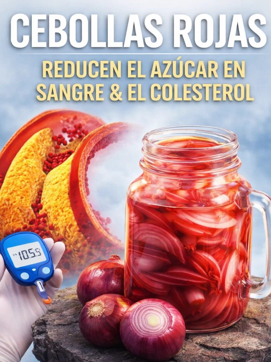 ¡Alerta! Tu Azúcar en Sangre BAJA al Instante con ESTA Receta SECRETA de Cebolla Morada que NINGÚN Chef Quería Revelar 🤫💜