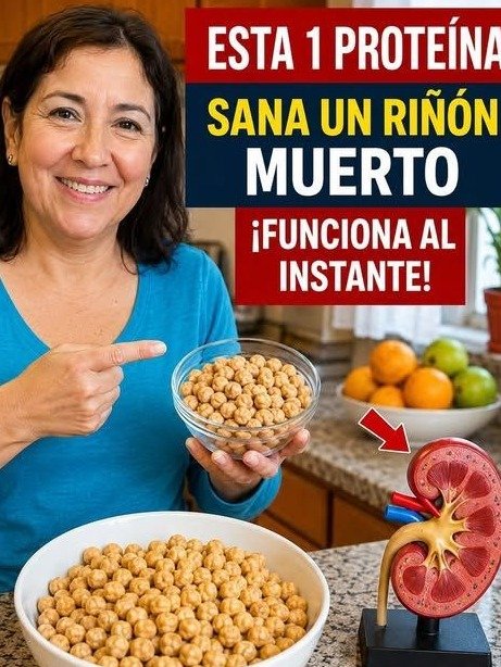 ¡ALERTA! Si tienes más de 60, estas 6 proteínas están DESTRUYENDO tus riñones en secreto (y las comes a diario)