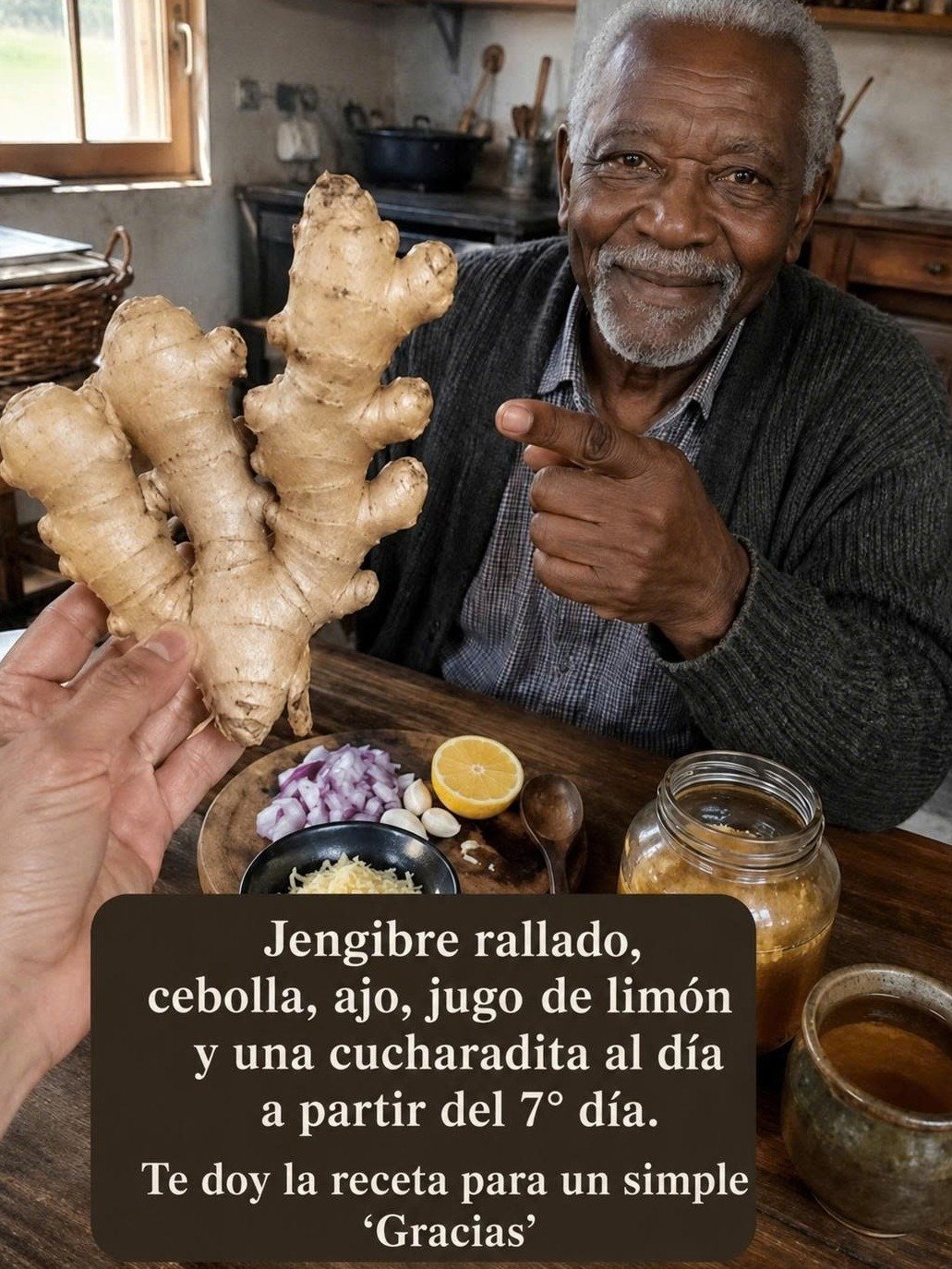 ¡Descubre el Poder Oculto de 4 Ingredientes! Esta Bebida Natural de Jengibre, Ajo, Cebolla y Limón Revolucionará Tu Salud Diaria
