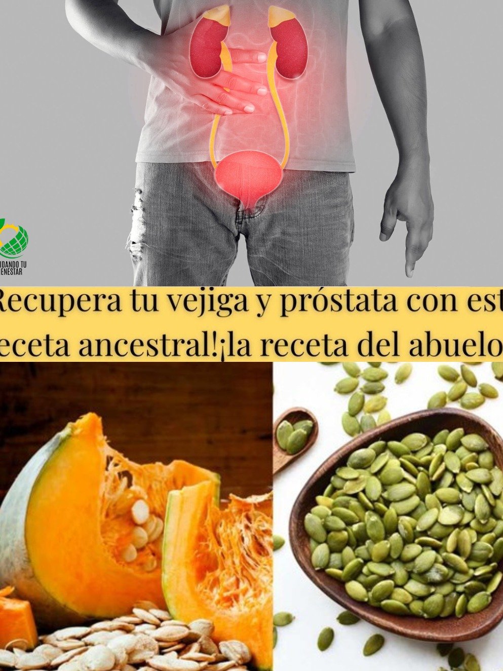 ¡Alerta Hombres Mayores de 40! El SECRETO de las Semillas de Auyama que tu Próstata Necesita Urgentemente (¡y Nadie te Ha Contado!)