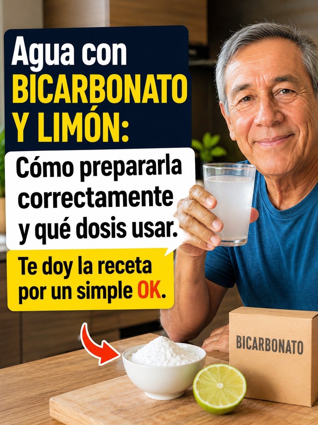 ¡ALERTA! Si Tienes Más de 60 y Usas Bicarbonato con Limón, Debes Saber ESTO YA