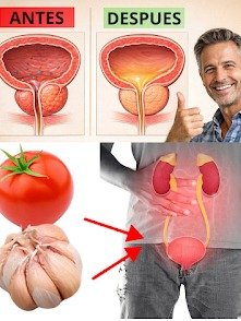 ¡El Secreto Revelado! Transforma Tu Próstata y Elimina la Inflamación con Esta Bebida Casera de Tomate y Ajo