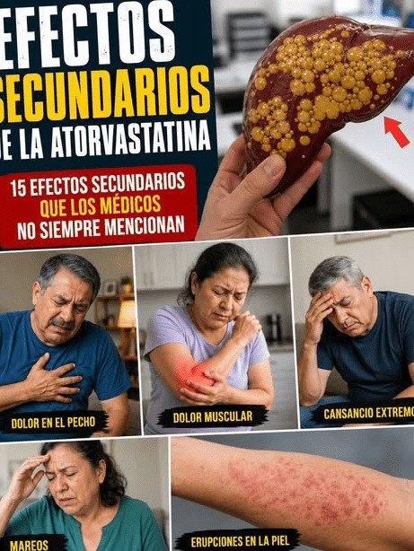 ¡ALERTA URGENTE si tomas Atorvastatina! 7 señales SILENCIOSAS que tu cuerpo te envía (y NO son 'la edad')