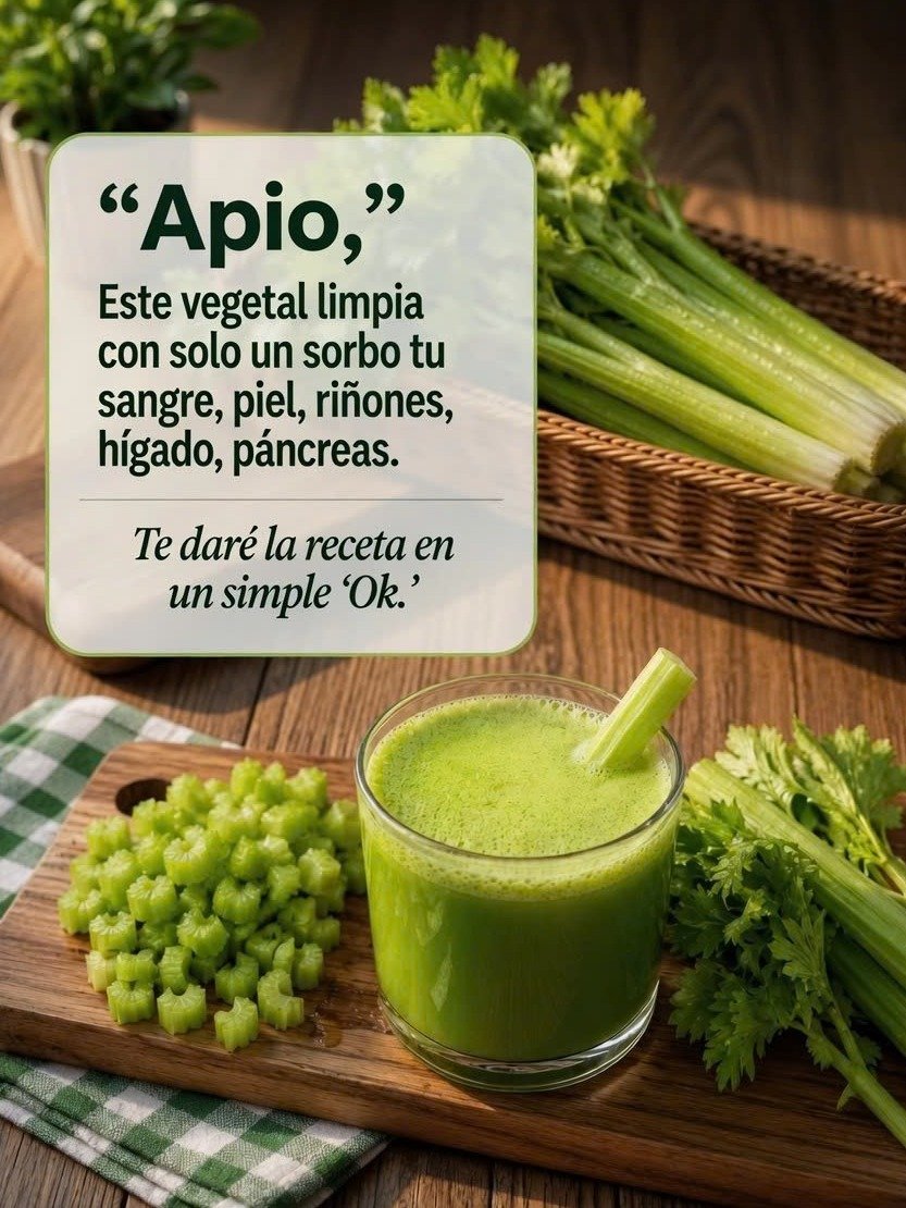 ¡El Jugo de Apio Viral que Todos Bebe! Descubre la VERDAD: ¿Milagro para tu Salud o Solo un Mito Peligroso?
