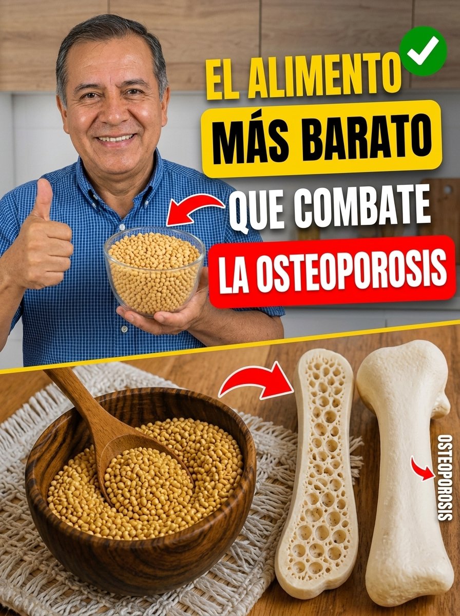 El Alimento Barato que Tus Huesos SUPLICAN Después de los 60 (¡Si lo Ignoras, te Arrepentirás!)