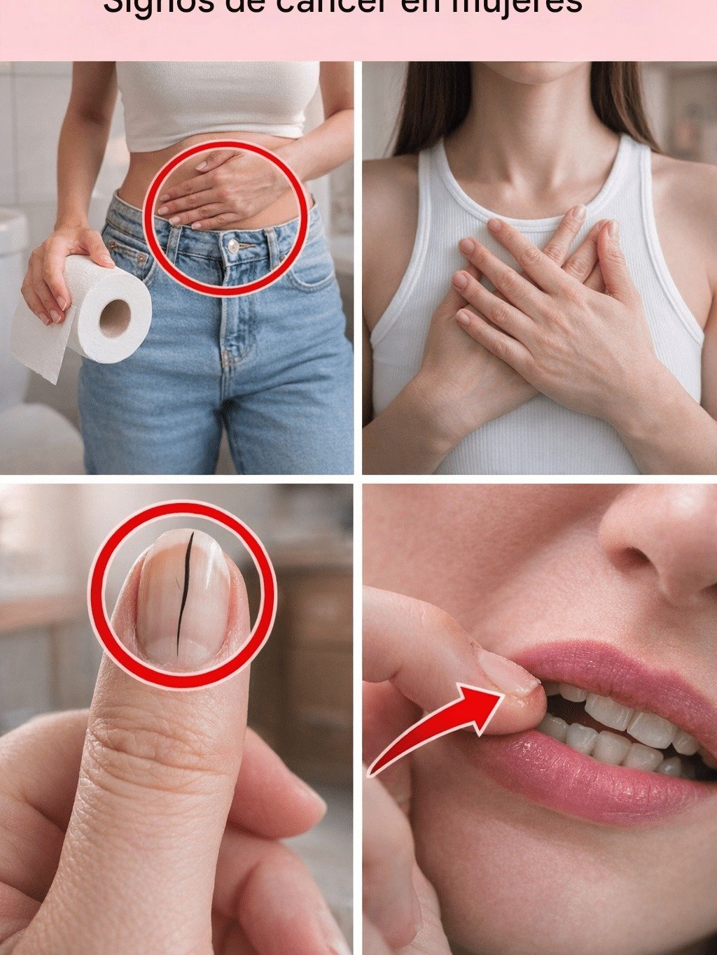 ¡URGENTE! 14 Señales Silenciosas de Cáncer que TODA Mujer DEBE Conocer (La #5 te dejará sin palabras)