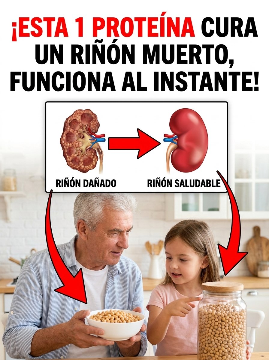 Impactante: ¿Tienes Más de 60? Esta Proteína Revolucionaria Podría Salvar Tus Riñones (¡Y NO es la que Piensas!)