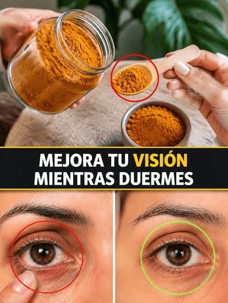 ¡Alerta si tienes más de 60! La verdad OCULTA de la cúrcuma antes de dormir y tu visión (lo que los virales NO te dicen)