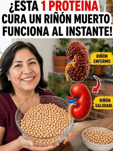 ¡Alerta! El Error Silencioso que MILLONES de Adultos Mayores Cometen en México y Destroza Sus Riñones (¡La Soya Podría Ser la Clave!)