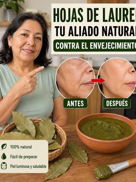 El SECRETO del Laurel para la Piel a los 60: ¡Lo que México Ya Prueba en Casa y NADIE te ha Contado!