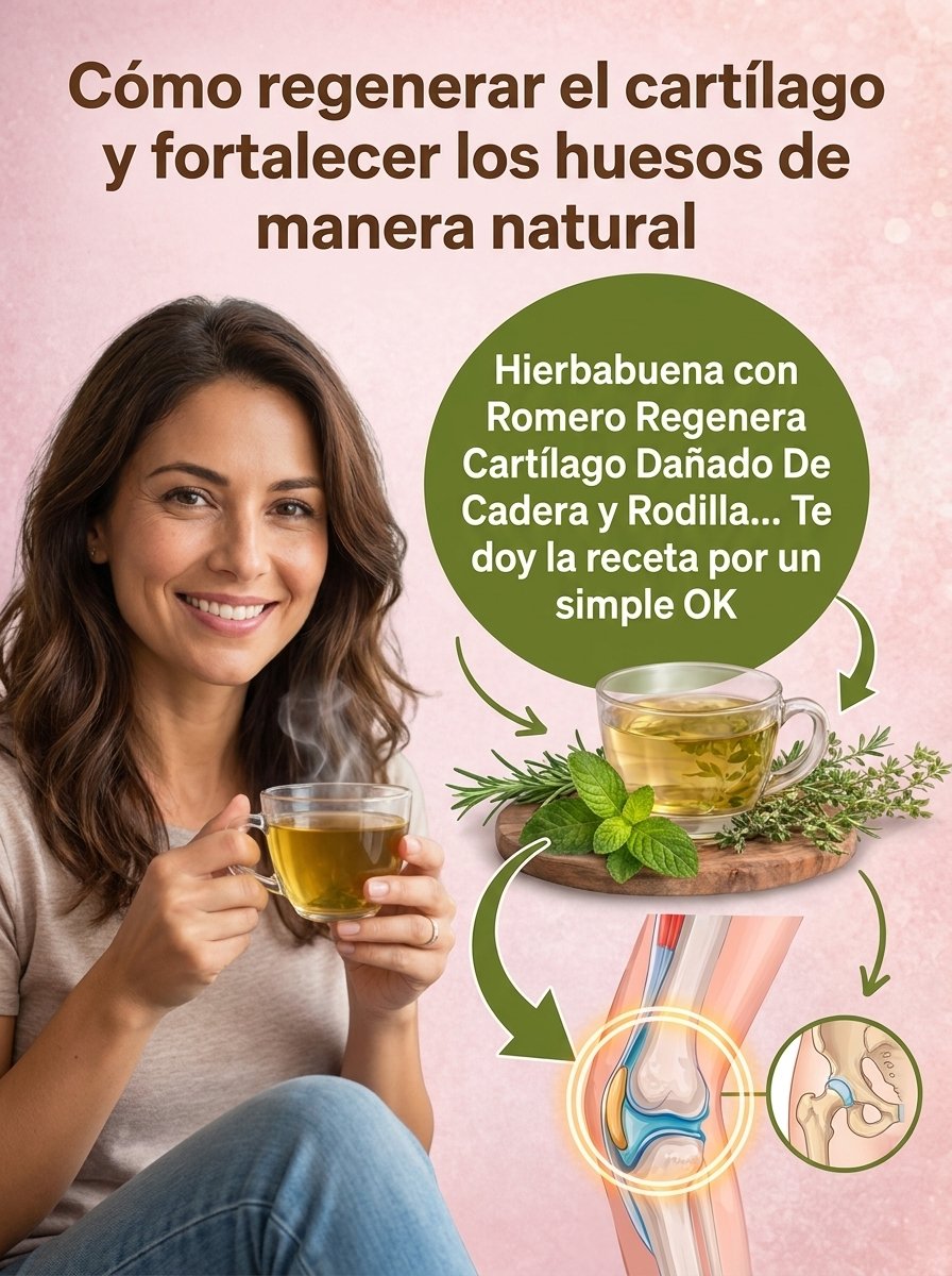 ¡El secreto que NADIE te cuenta! 🌿🦵 Así es como la hierbabuena y el romero ELIMINAN el dolor de rodillas, caderas y articulaciones (¡miles lo confirman!)